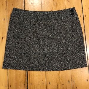 J. Crew tweed mini skirt